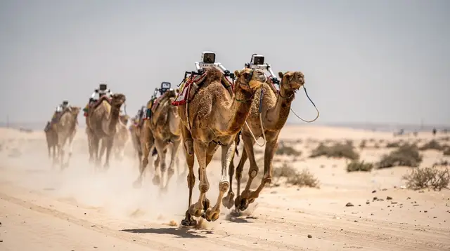 Al Shahaniya Camel Racing: Robot Jockeys West of Doha