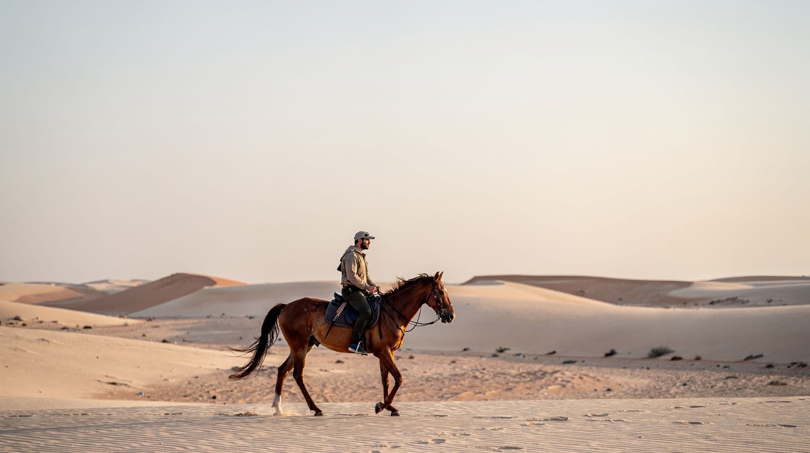 Reiten in Katar: Wüsten- und Küstenausritte