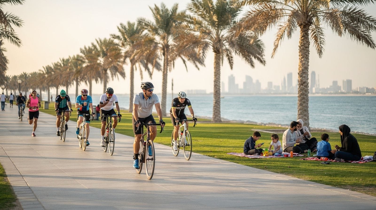 La saison fraîche au Qatar : ce qui s'ouvre en extérieur, de novembre à mars environ