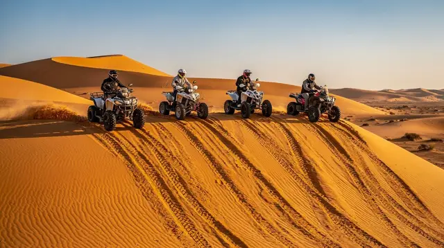 Quad Biking at Sealine: Self-Drive ATVs on Qatar's Dunes