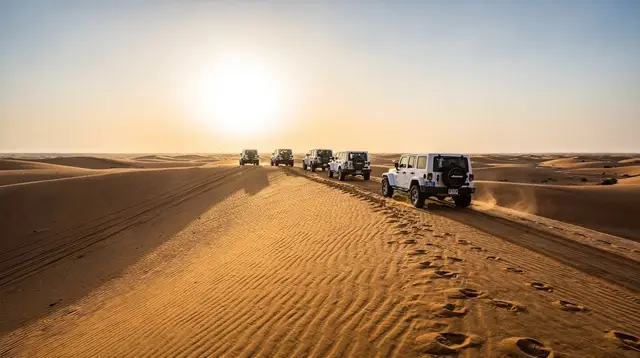 Sunrise Desert Safari in Doha: Dunes at Dawn